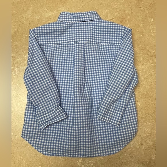 Ralph Lauren Childrenswear Baby Boys Gingham Cotton Poplin Shirt - 9 Month - Picture 5 of 5